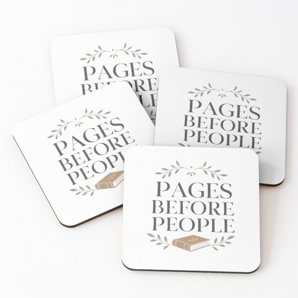 Item preview, Pages Before People - Bookish Reading Design designed and sold by GoverArt.