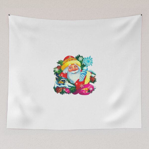 Item preview, Vintage Santa Claus Christmas Snowflake Winter Wonderland Festive Holiday Design designed and sold by Future Proofing.