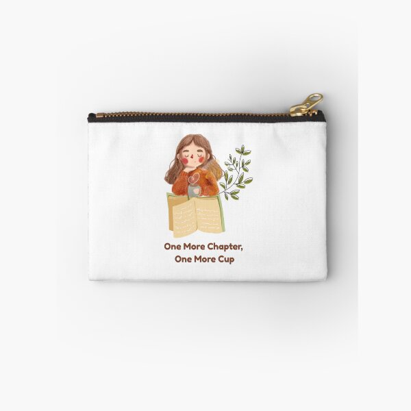 Item preview, One More Chapter, One More Cup | Cozy Book Lover Design designed and sold by NovaNest  Studio.