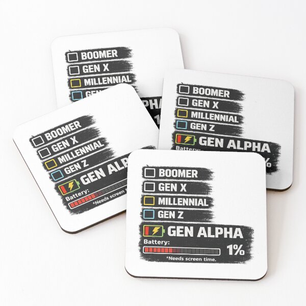 Item preview, Gen Alpha Battery 1% Funny Gift designed and sold by SHREE ART STUDIO.