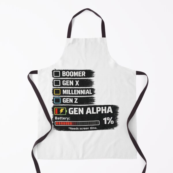Item preview, Gen Alpha Battery 1% Funny Gift designed and sold by SHREE ART STUDIO.