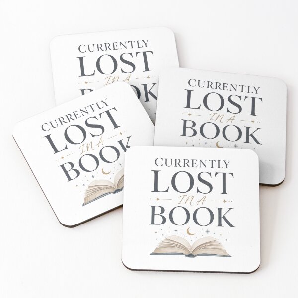 Item preview, Currently Lost In A Book - Bookish Reading Design designed and sold by GoverArt.