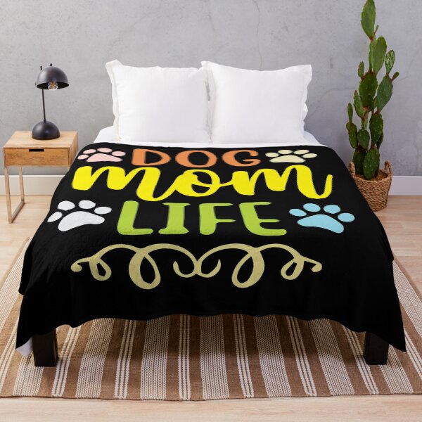 Item preview, dog mom life designed and sold by ManikRaja.
