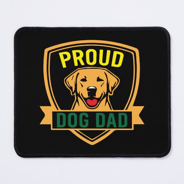 Item preview, proud dog dad designed and sold by ManikRaja.