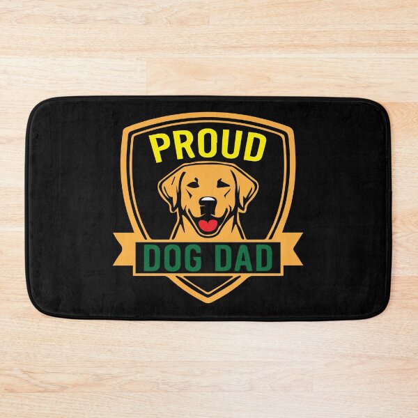 Item preview, proud dog dad designed and sold by ManikRaja.