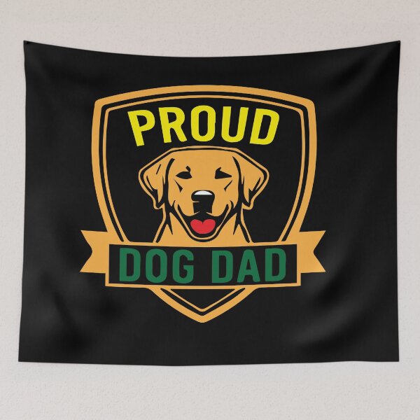 Item preview, proud dog dad designed and sold by ManikRaja.
