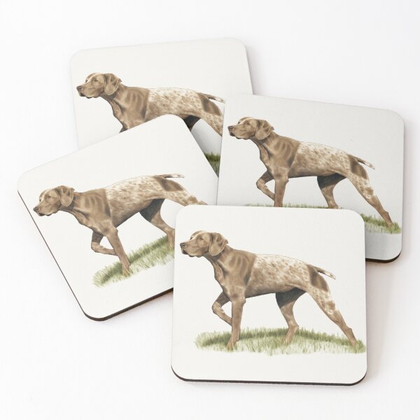 Item preview, POINTER Dog, Hunting dog, On the Hunt Illustration designed and sold by JoyfulWhimsy.