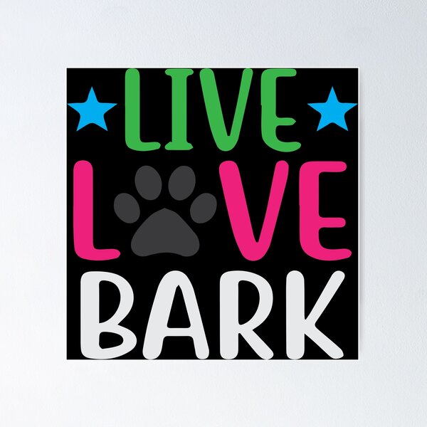 Item preview, life love bark designed and sold by ManikRaja.