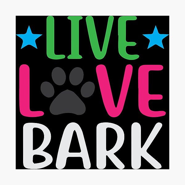 Item preview, life love bark designed and sold by ManikRaja.