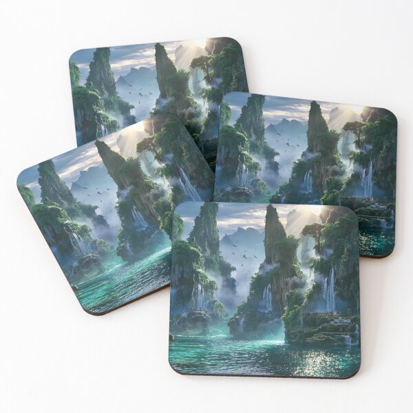 Item preview, "Dawn of the Floating Karst Kingdom" designed and sold by SkyKing Ron.