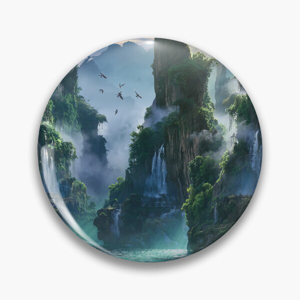 Item preview, "Dawn of the Floating Karst Kingdom" designed and sold by SkyKing Ron.