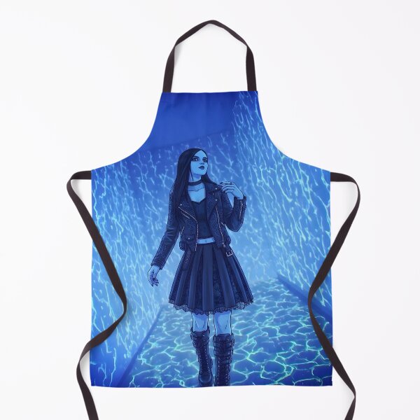 Item preview, Gothic Alt Girl in Glowing Blue Energy Room designed and sold by D6rkT3chDemon.
