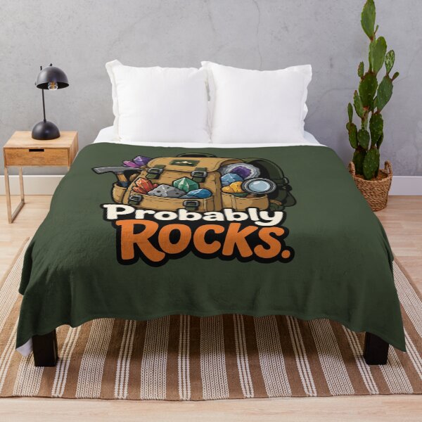 Item preview, Probably Rocks Funny Rockhound Geology Collector designed and sold by SimplePoDesign.