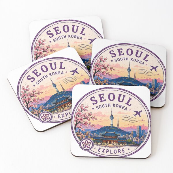 Item preview, stamp Seoul designed and sold by VelumStudio.