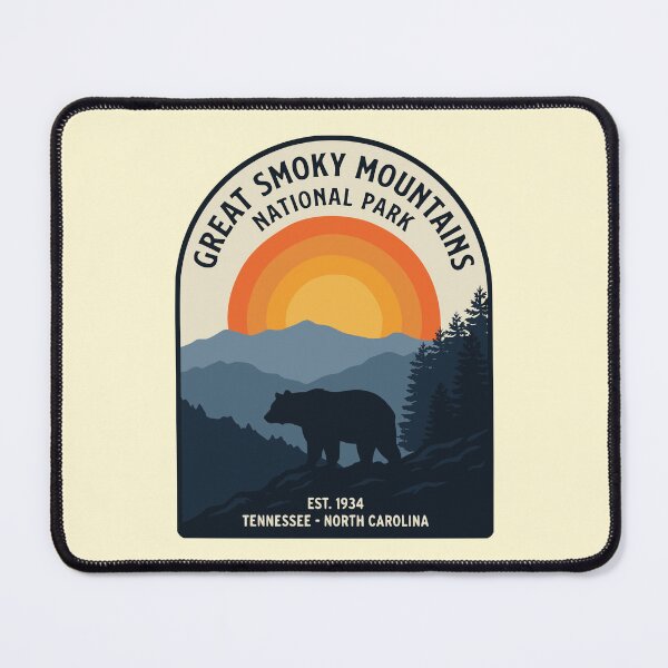 Item preview, Vintage Great Smoky Mountains National Park Bear designed and sold by Imaginationbeyond.