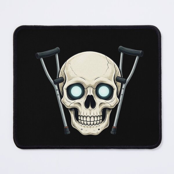 Item preview, Skull and Crutches designed and sold by TheEndDesign.