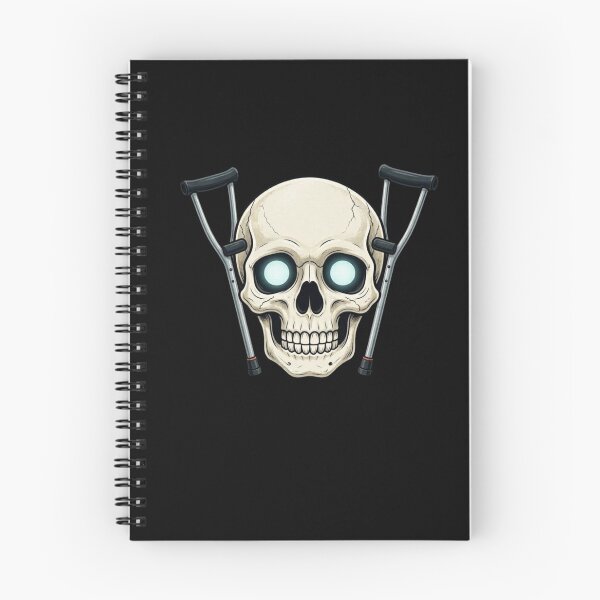 Item preview, Skull and Crutches   designed and sold by TheEndDesign.