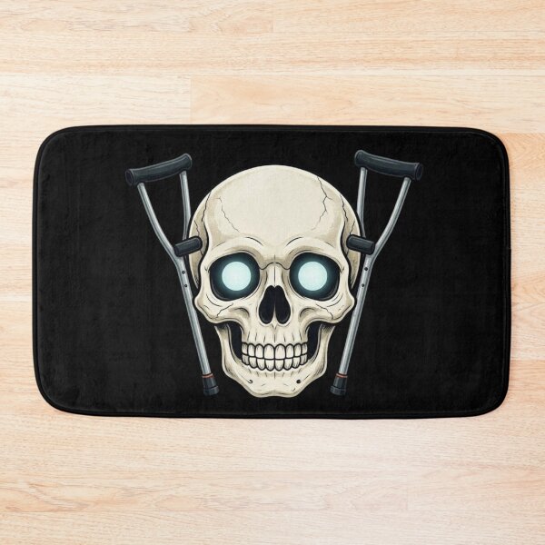 Item preview, Skull and Crutches   designed and sold by TheEndDesign.