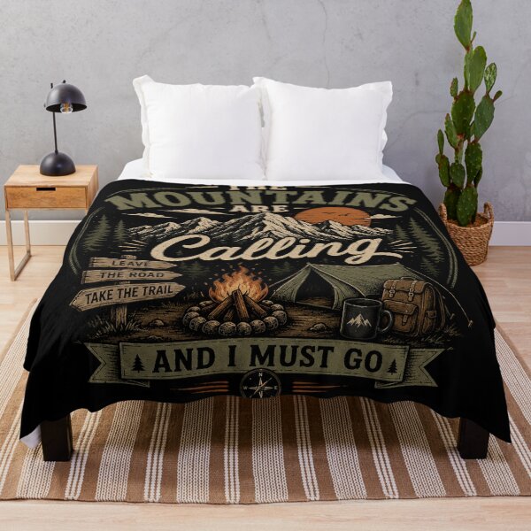 Item preview, The Mountains Are Calling designed and sold by RetroPlus.
