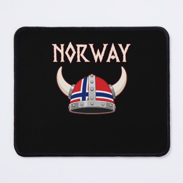 Item preview, Norway Viking Helmet Norwegian Flag Scandinavian Pride designed and sold by mareix.