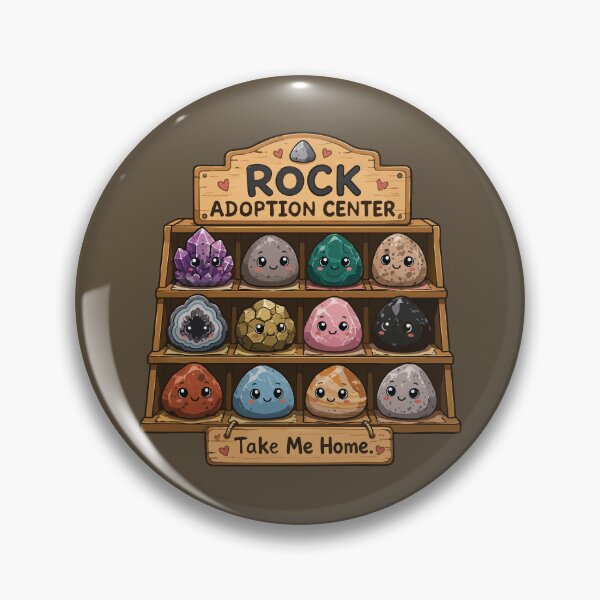 Item preview, Rock Adoption Center Cute Kawaii Geology Lover designed and sold by SimplePoDesign.