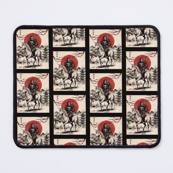 Item preview, Samurai Bigfoot On Unicorn Ukiyo-e Japanese Art Sasquatch designed and sold by HalloweenGift.