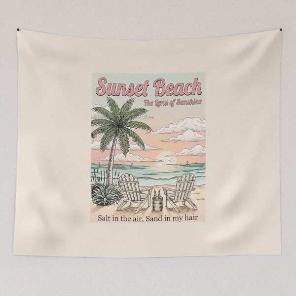 Item preview, Funny Feelin Salty Beach Summer Vacation  designed and sold by gear-posters.