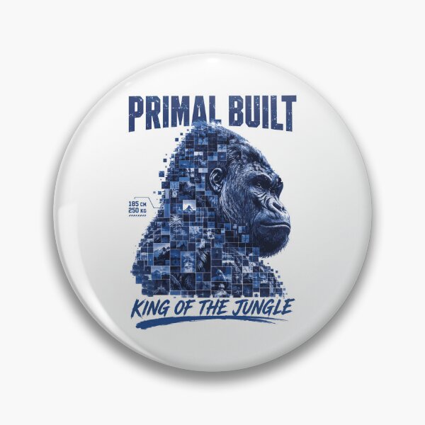 Item preview, Primal Built: King of the Jungle designed and sold by AbderraimArt.