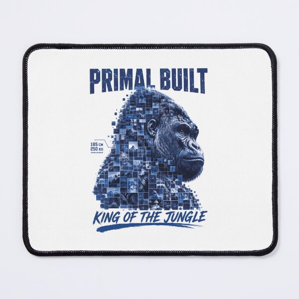 Item preview, Primal Built: King of the Jungle designed and sold by AbderraimArt.