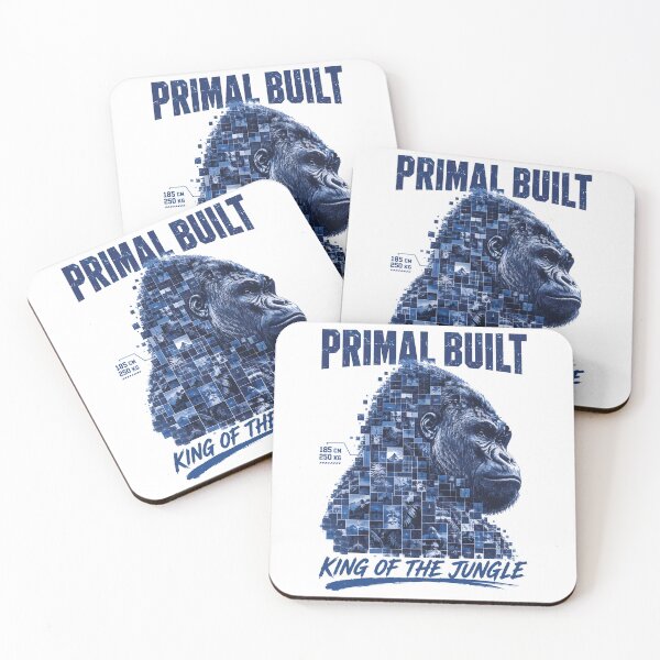 Item preview, Primal Built: King of the Jungle designed and sold by AbderraimArt.