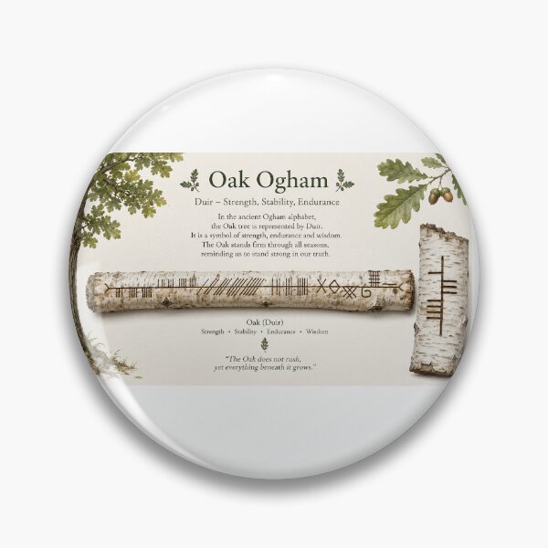 Item preview, Oak Ogham of Strength designed and sold by OakandHollyBand.