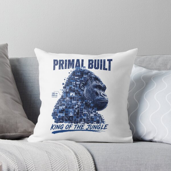 Item preview, Primal Built: King of the Jungle designed and sold by AbderraimArt.