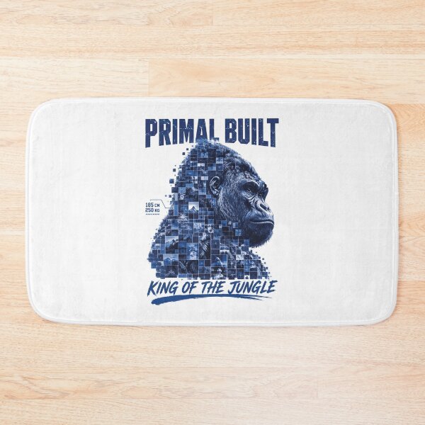 Item preview, Primal Built: King of the Jungle designed and sold by AbderraimArt.