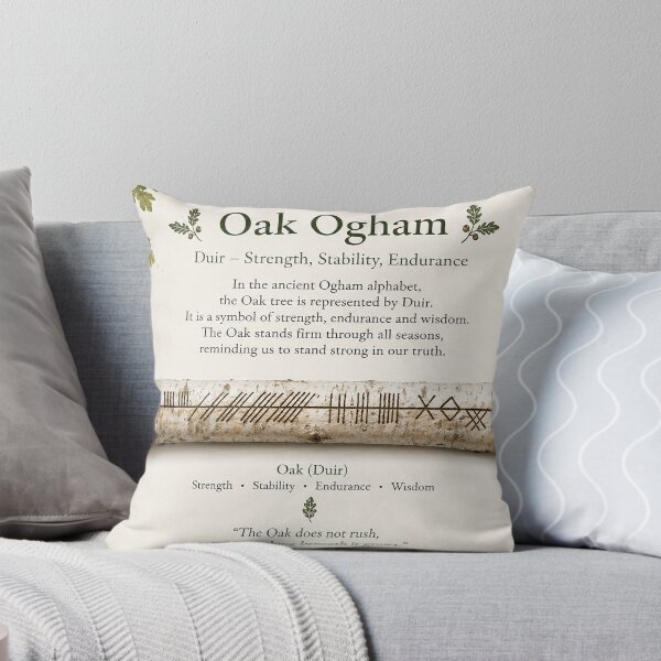 Item preview, Oak Ogham of Strength designed and sold by OakandHollyBand.