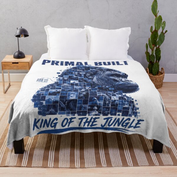 Item preview, Primal Built: King of the Jungle designed and sold by AbderraimArt.