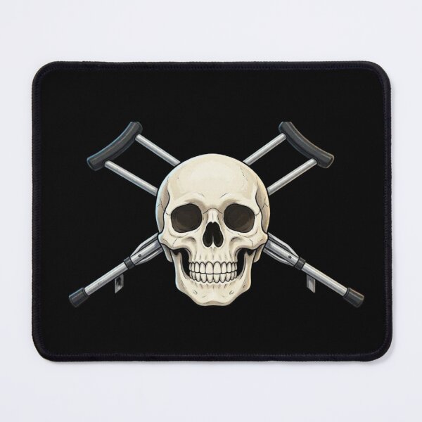 Item preview, Skull and Crutches designed and sold by TheEndDesign.