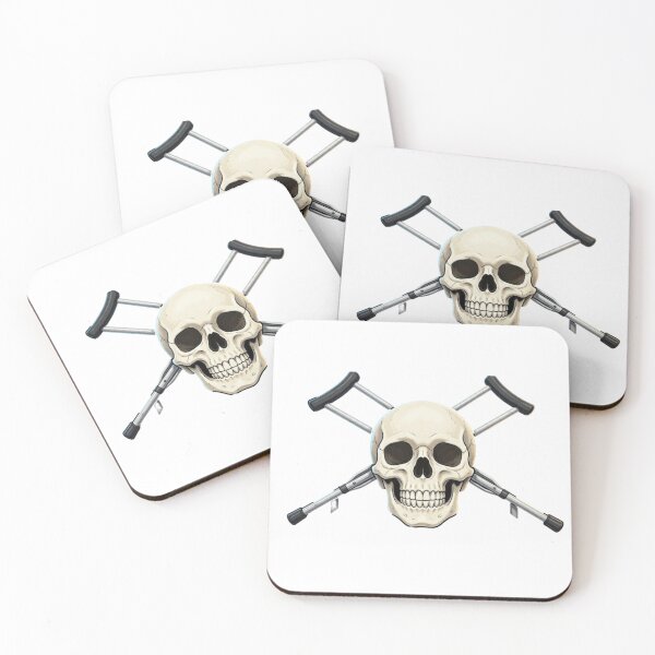 Item preview, Skull and Crutches   designed and sold by TheEndDesign.