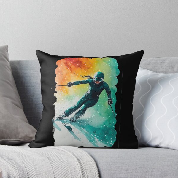 Item preview, Dancing in the Rain #41 | Downhill Skier designed and sold by halibutgoatramb.