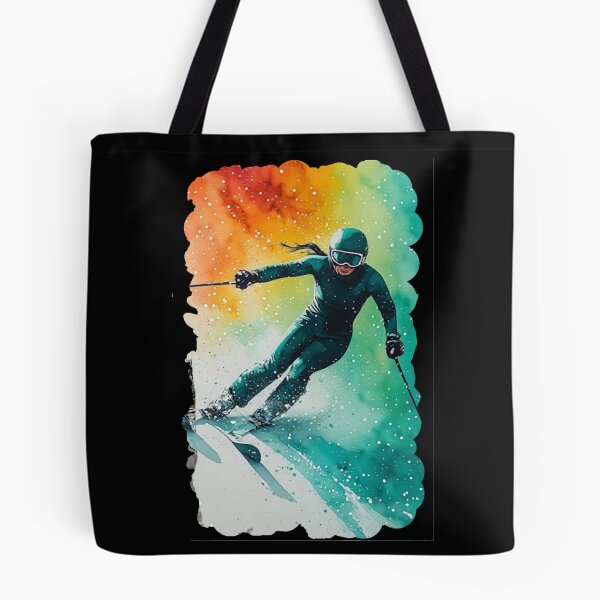 Item preview, Dancing in the Rain #41 | Downhill Skier designed and sold by halibutgoatramb.