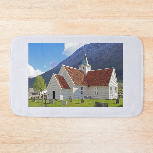 Item preview, Old Church (Gamle Kyrkje), Olden, Norway, May 2026 designed and sold by RedHillDigital.