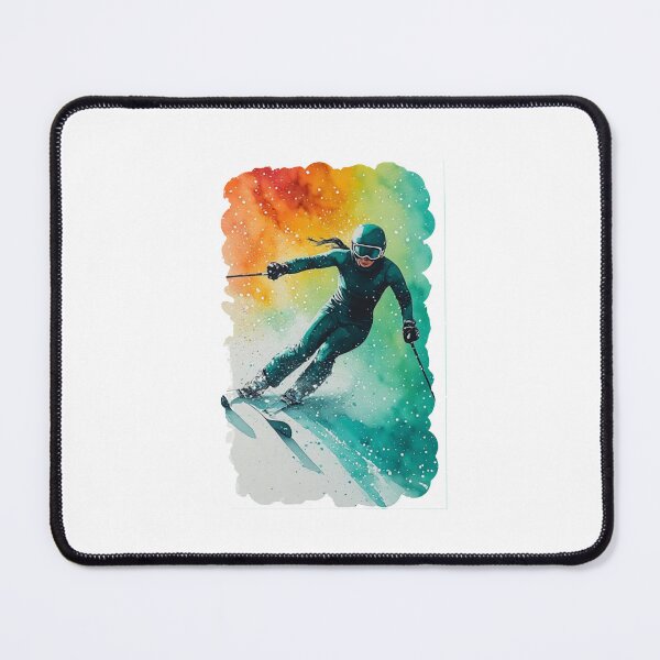 Item preview, Dancing in the Rain #41 | Downhill Skier designed and sold by halibutgoatramb.