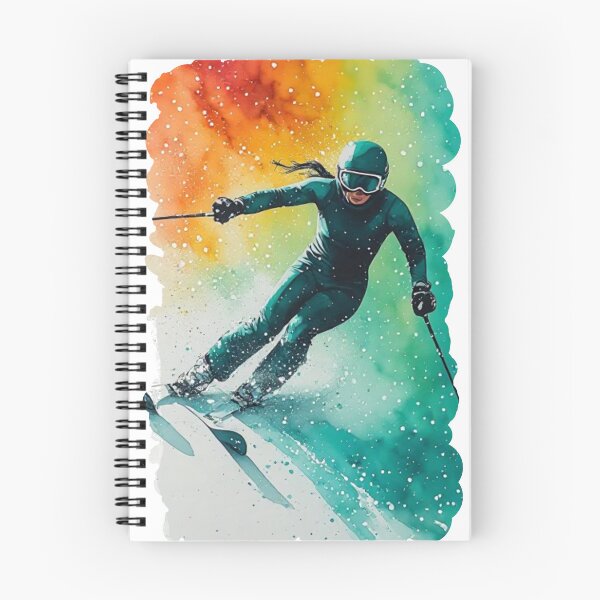 Item preview, Dancing in the Rain #41 | Downhill Skier designed and sold by halibutgoatramb.