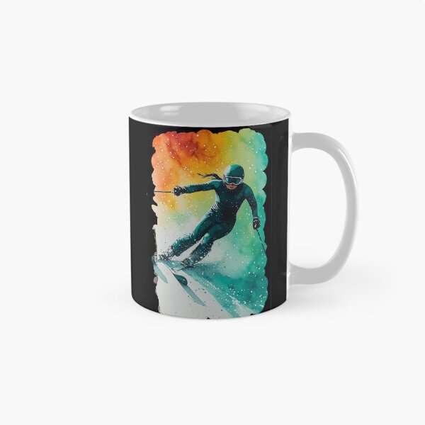 Item preview, Dancing in the Rain #41 | Downhill Skier designed and sold by halibutgoatramb.