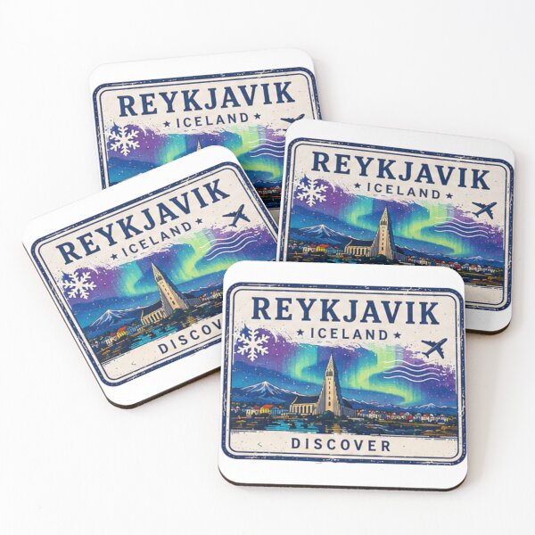 Artikelvorschau, Stempel Reykjavik entworfen und verkauft von VelumStudio.