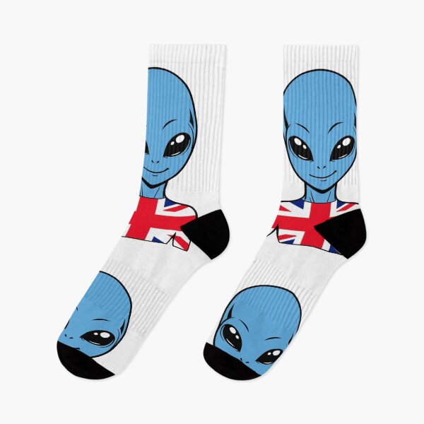 Item preview, Zorgo England | Peace Sign Alien | British Flag Shirt | Cute Alien Gift | UK Merchandise designed and sold by The-Visitors.