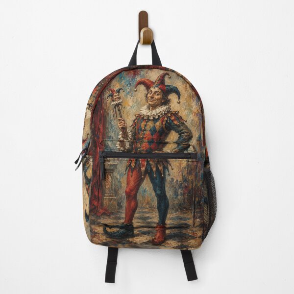 Item preview, Funny Court Jester painting. designed and sold by GalleryKauffeld.