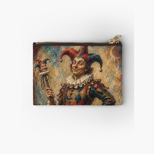 Item preview, Funny Court Jester painting. designed and sold by GalleryKauffeld.