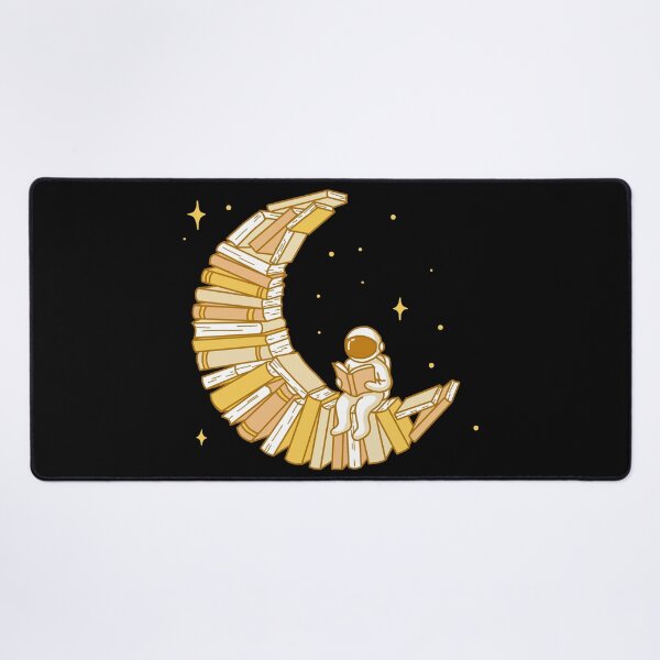 Item preview, Astronaut Reading on Book Moon designed and sold by SakuraHaven.