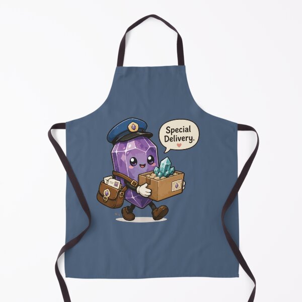 Item preview, Special Delivery Cute Crystal Mail Carrier Kawaii designed and sold by SimplePoDesign.