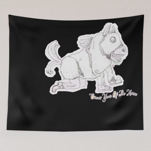 Item preview, Circus Year Of The Horse (Drawing by ACCI) designed and sold by VanyssaGraphics.